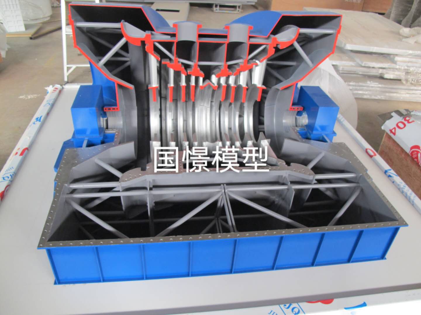 伊兰县机械模型