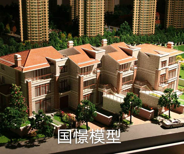 伊兰县建筑模型