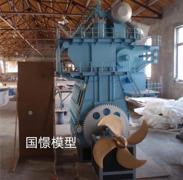 伊兰县发动机模型