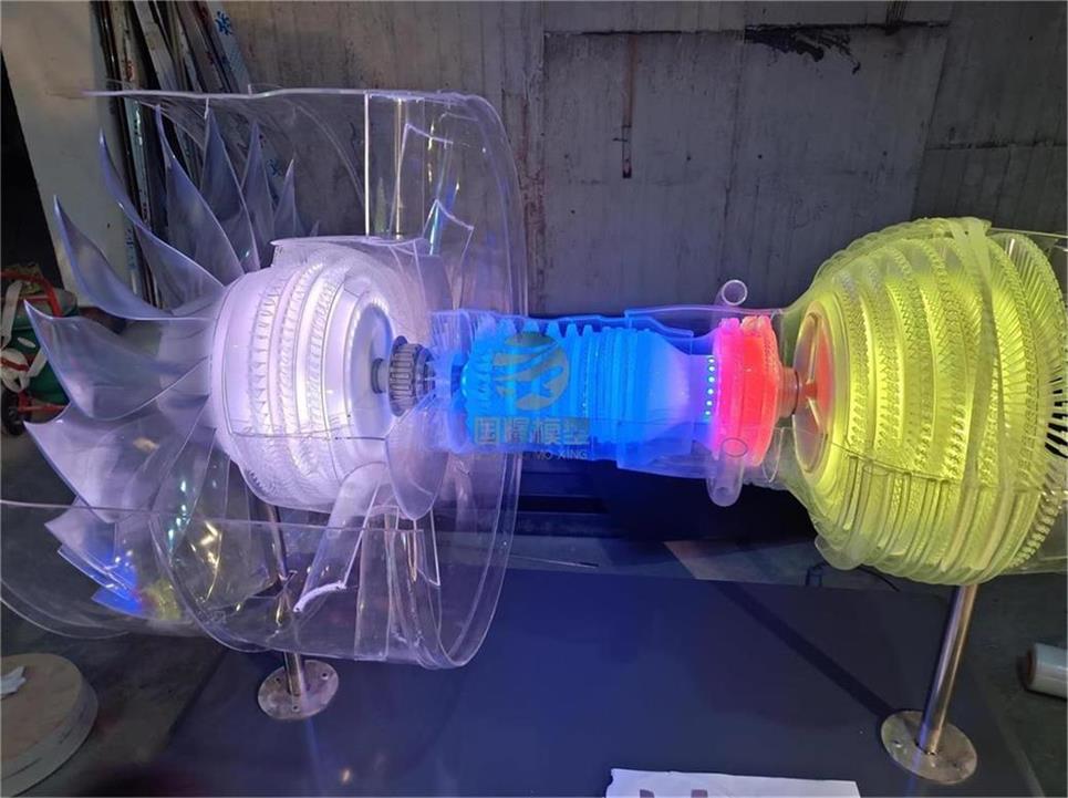 伊兰县飞机发动机模型